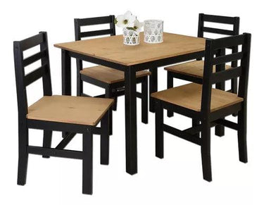 Juego De Comedor + 4 Sillas - Tienda Universo